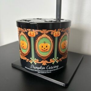 Bath & Body Works Pumpkin Carving 3 Wick Scented Candle